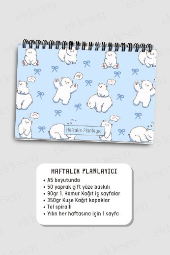 Kutup Ayılı 3'lü Planlama Seti resmi